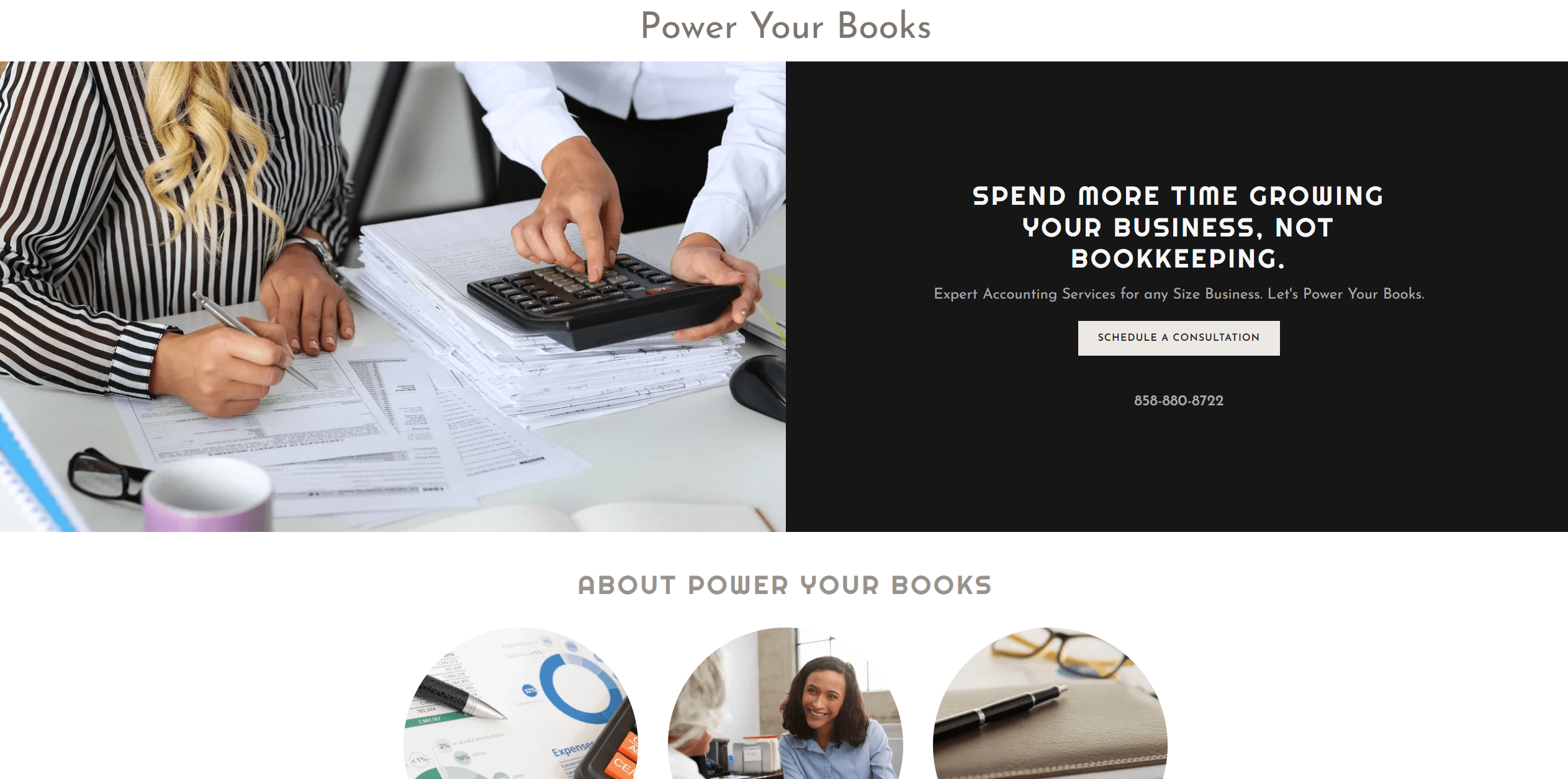 Power Your Books — Consulting